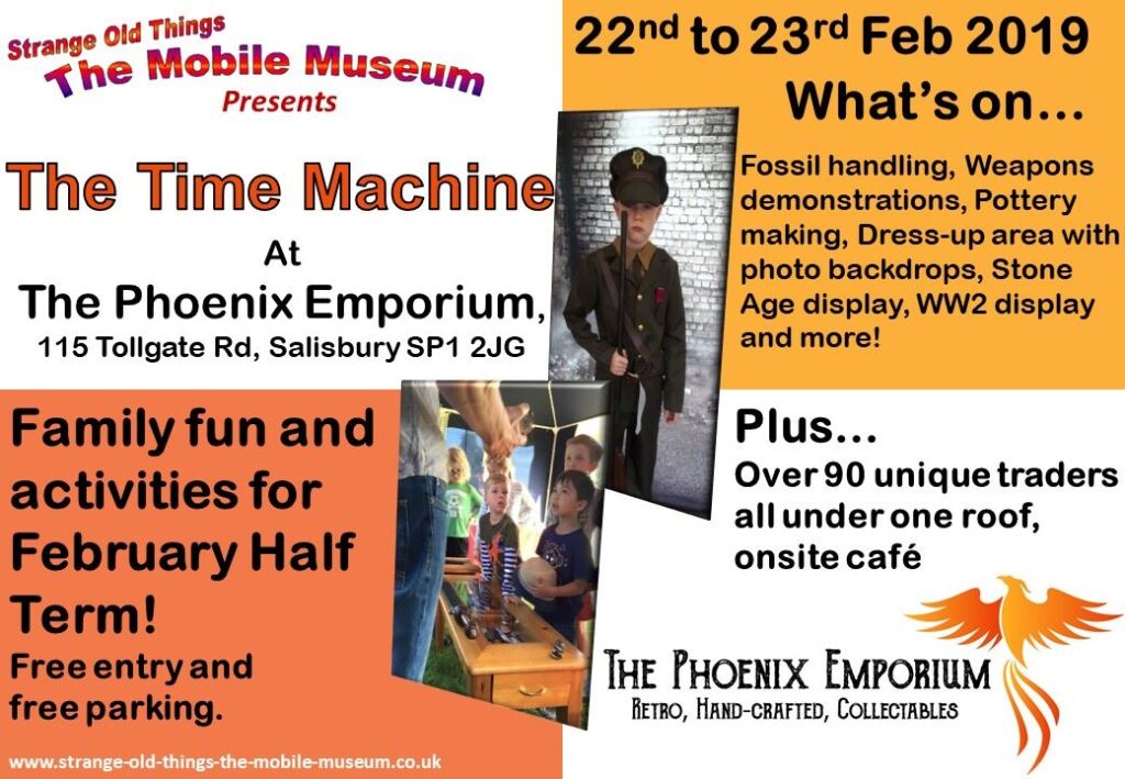 Mobile Museum Time Machine Event Poster