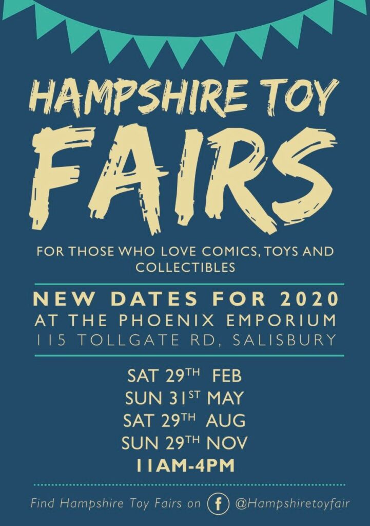 Hampshire Toy Fairs Event Poster